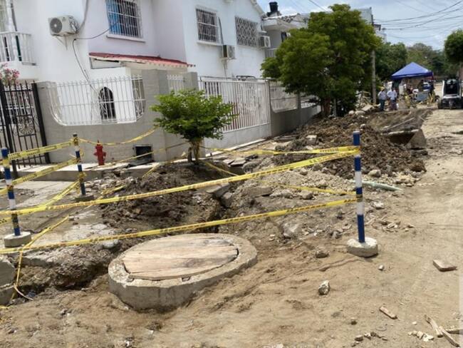 El Nuevo Dandy deja atrás las mareas: a gran ritmo avanzan las obras para controlar las inundaciones