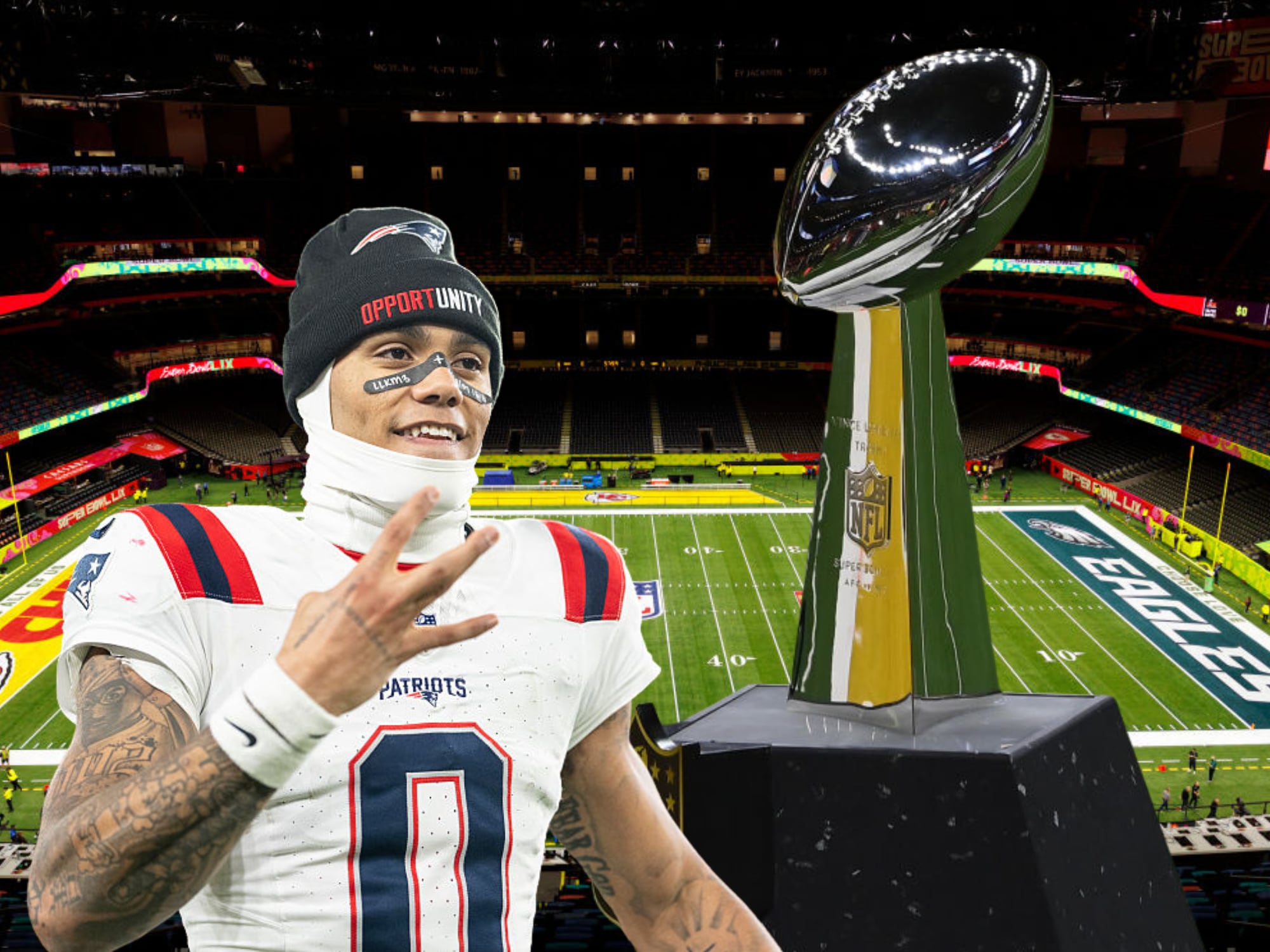 Colombianos en el Super Bowl. Fotos: Getty Images.