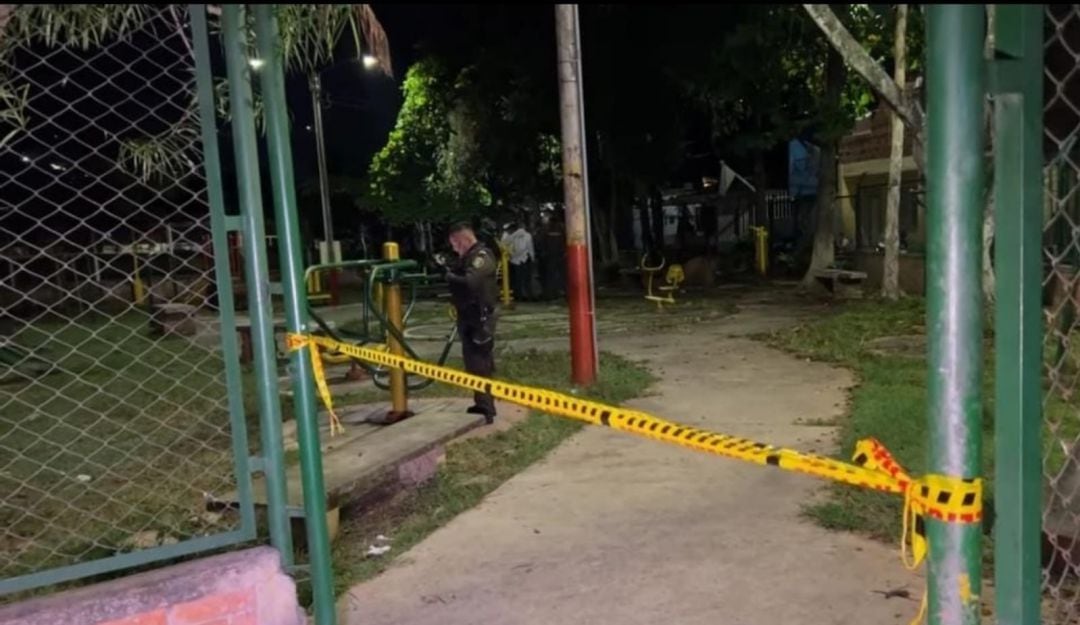 Ataque a bala área metropolitana de Bucaramanga.