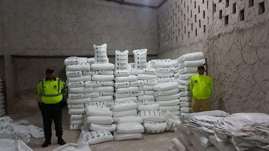 Policía recupera 120 millones en mercancía hurtada en Barranquilla. Foto: Policia Metropolitana