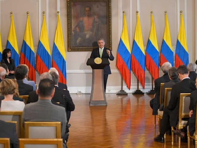 Duque habla de &quot;chantaje diplomático&quot; por parte de Maduro