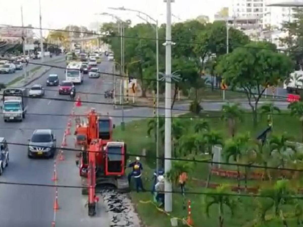 Reactivan trabajos en el Intercambiador de Guatiguará