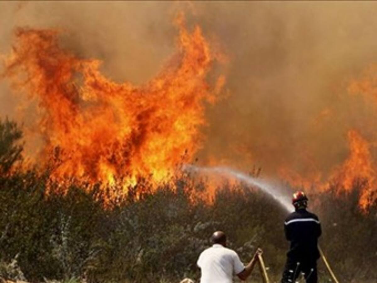 Muere el conductor de una motobomba que trabajaba en la extinción de incendio en España