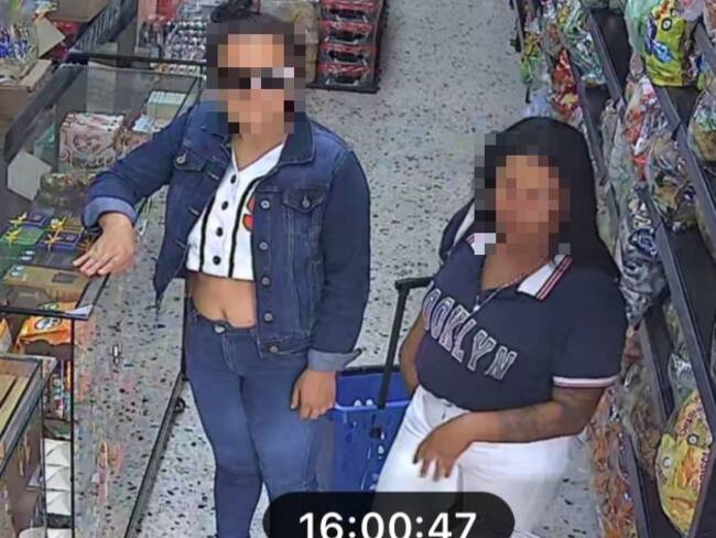 Mujeres señaladas de los robos- foto cortesía