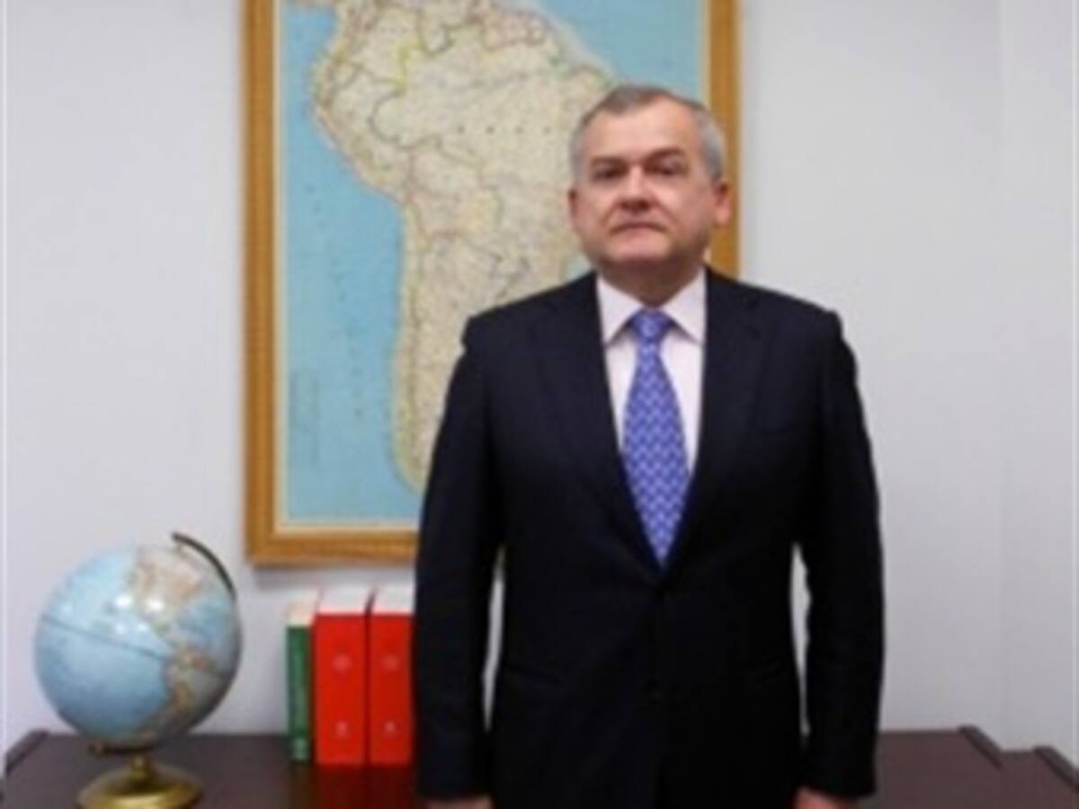 Fernando Alzate presenta credenciales como nuevo embajador de Colombia en Israel