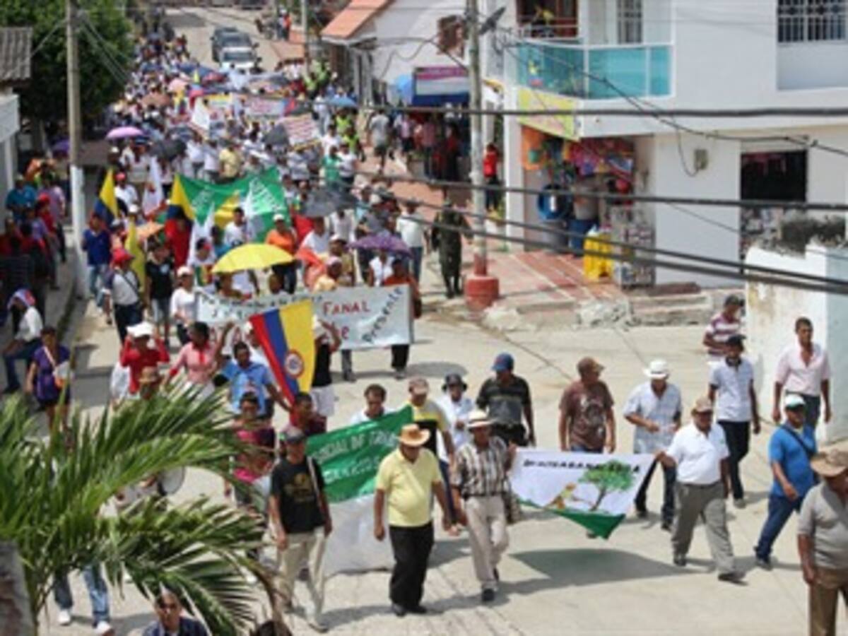 Hoy se realizarán marchas en Medellín en apoyo al paro agrario