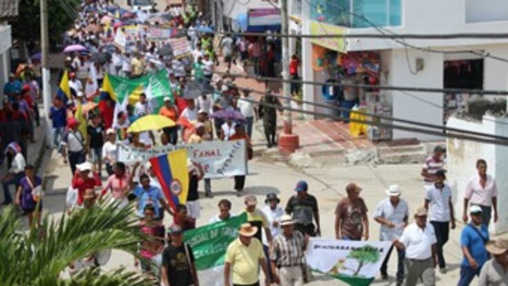 Hoy se realizarán marchas en Medellín en apoyo al paro agrario
