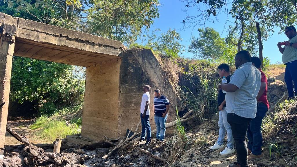 El puente está en estado crítico desde hcae un año