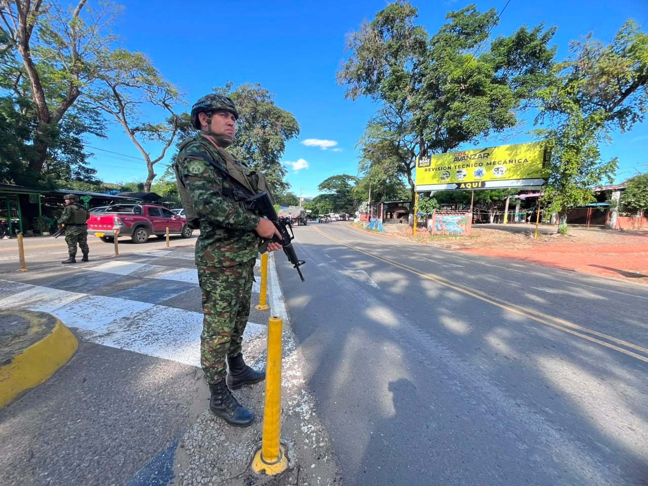 500 militares están comprometidos en la seguridad vial de Norte de Santander / Foto Ejército Nacional
