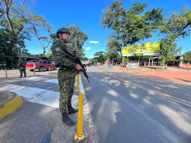 500 militares están comprometidos en la seguridad vial de Norte de Santander / Foto Ejército Nacional