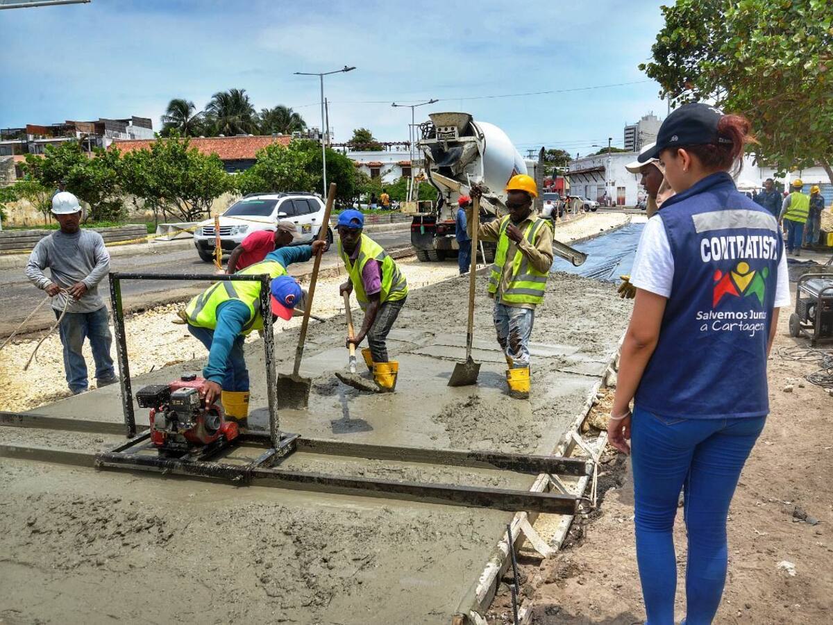 25 km de vías deterioradas en Cartagena serán recuperadas con adjudicación de nuevas obras