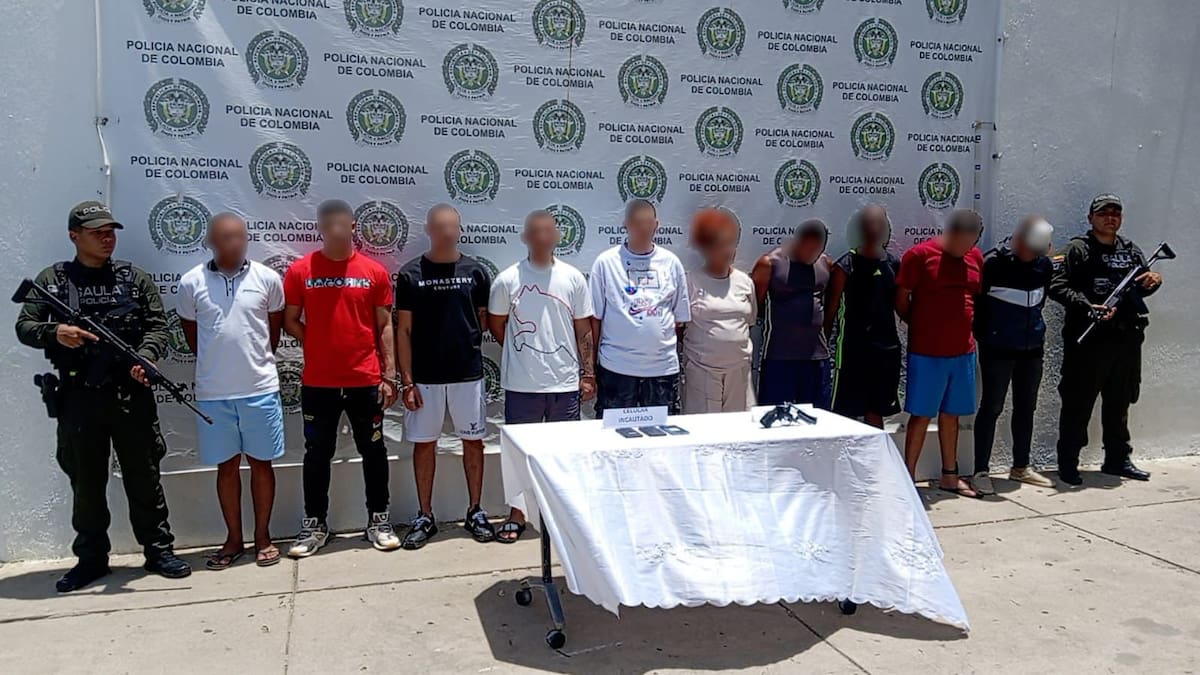 Golpe nacional contra la extorsión y el secuestro: 113 capturados