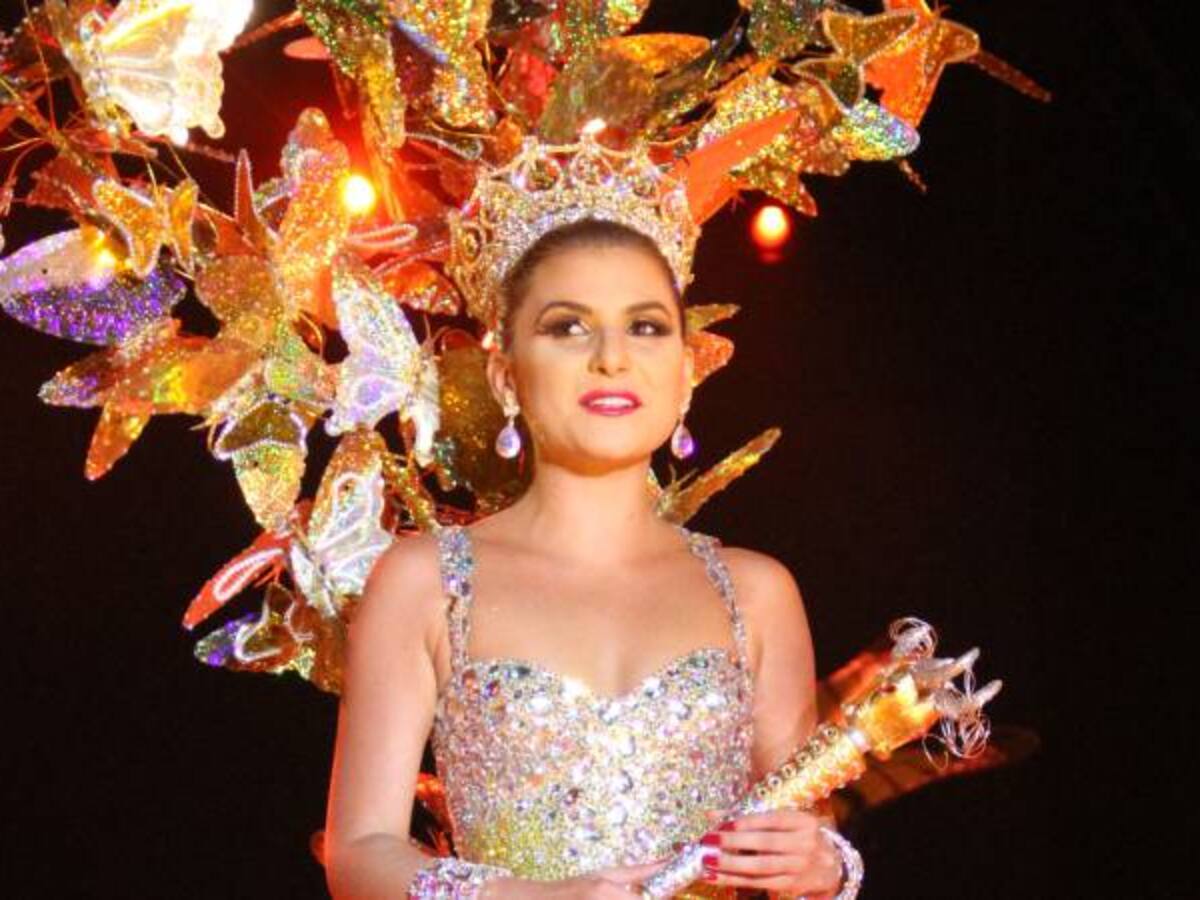 Marcela García, la reina del Carnaval, destaca a Macondo