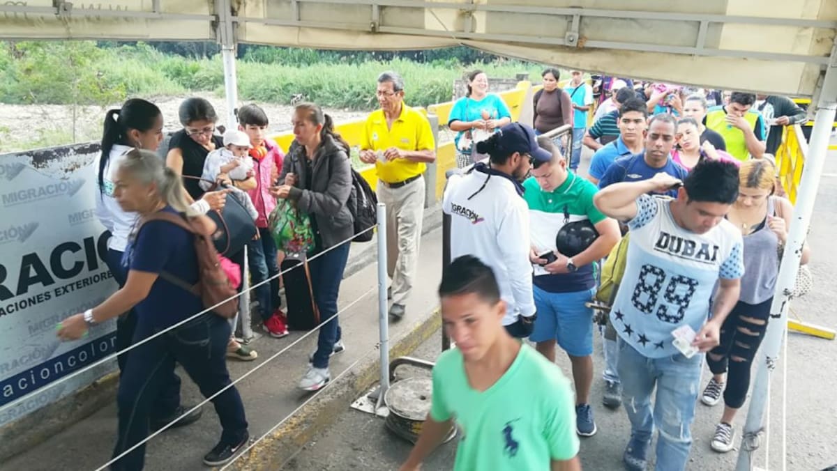 La jornada violenta en el Táchira redujo el ingreso de los extranjeros al país.