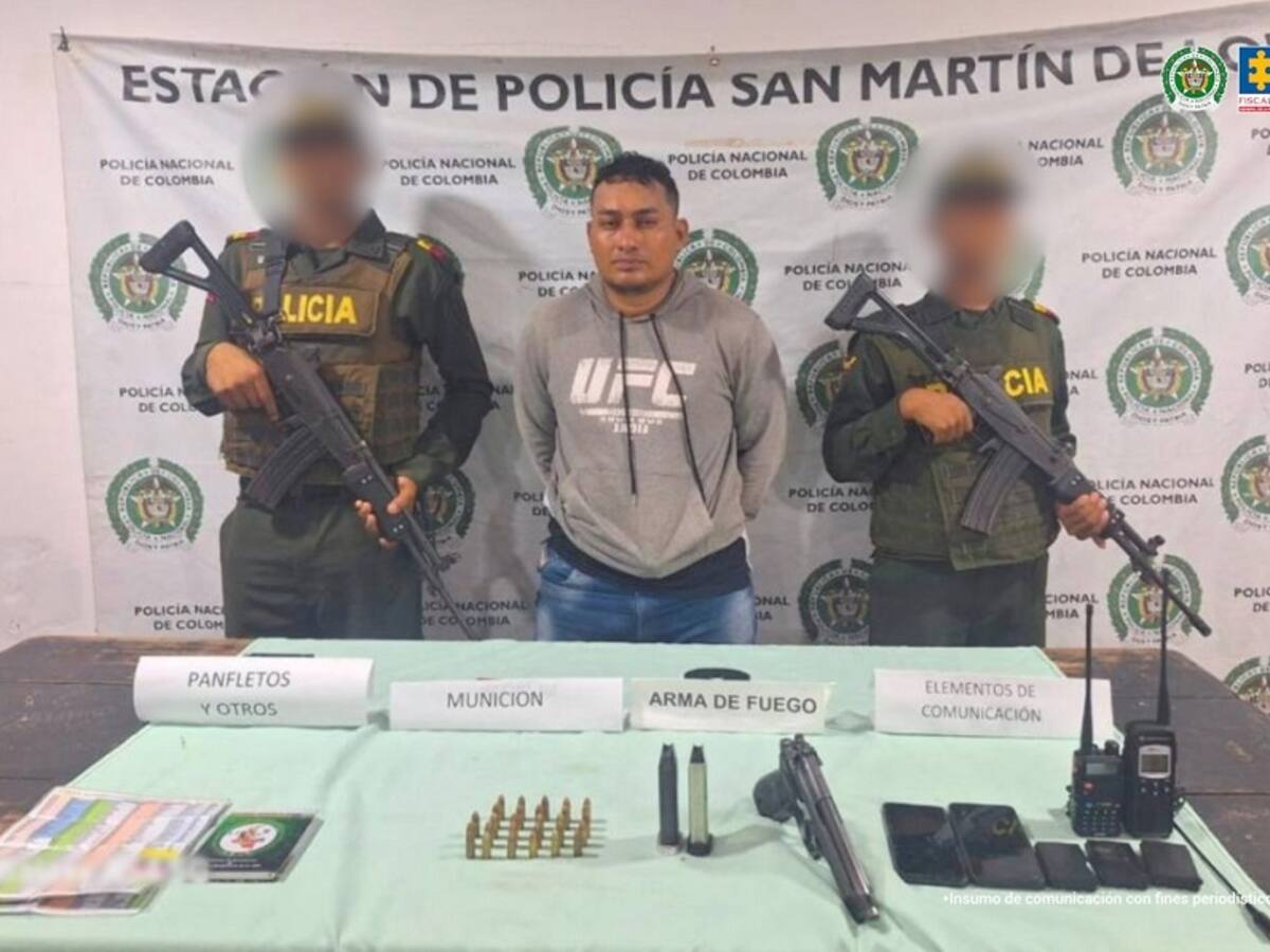 Cárcel para alias ‘Estiven’, presunto integrante de las AGC en el sur de Bolívar