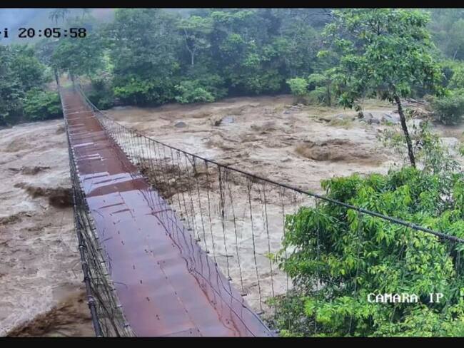 Fuertes lluvias dejan incomunicados a departamentos del Huila y Caquetá