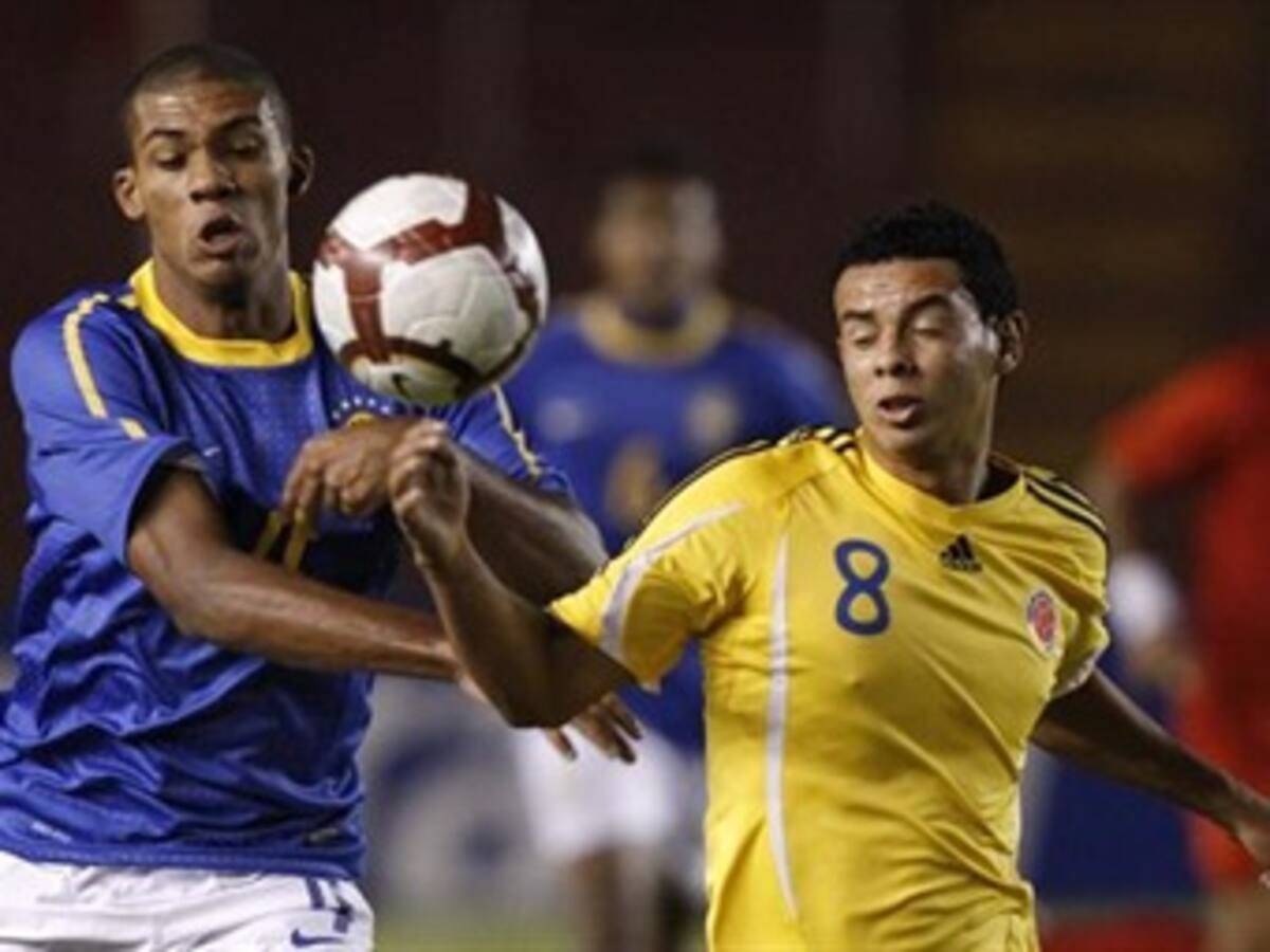 Colombia cayó 2-0 ante Brasil que se convirtió en el primer clasificado al Mundial Sub 20