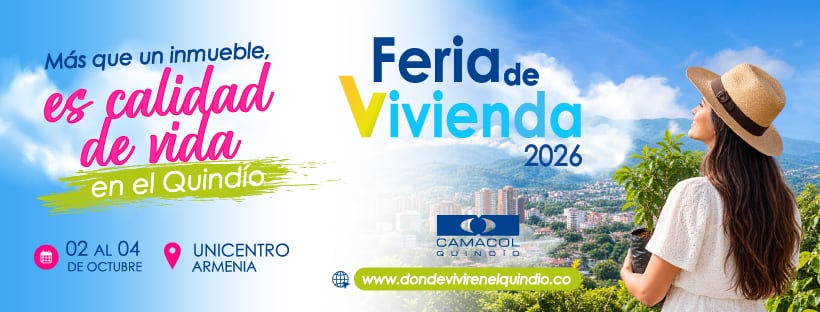 Feria de vivienda este fin de semana en Unicentro, Armenia Foto: Cortesía Camacol Quindío