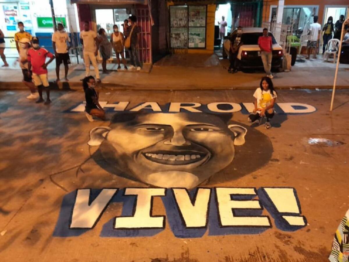 "Resistencia artística" en memoria de Harold Morales