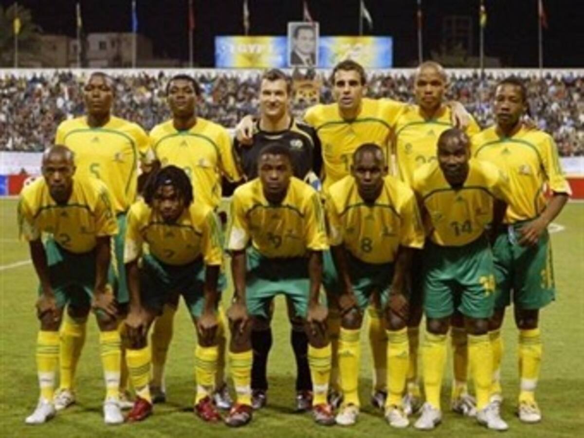 MUNDIAL/ Sudáfrica goleó 5-0 a Guatemala en amistoso previo al Mundial