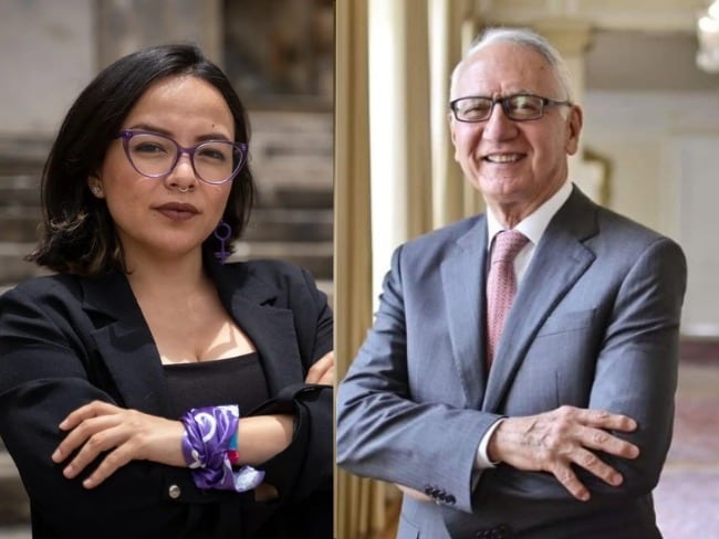 Jennifer Pedraza y Guillermo Alfonso Jaramillo