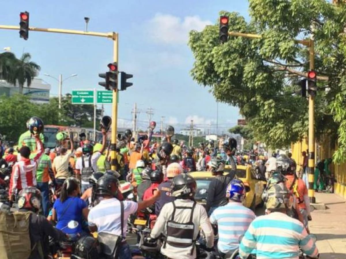 Motociclistas anunciaron jornada de paro para este viernes en Cartagena