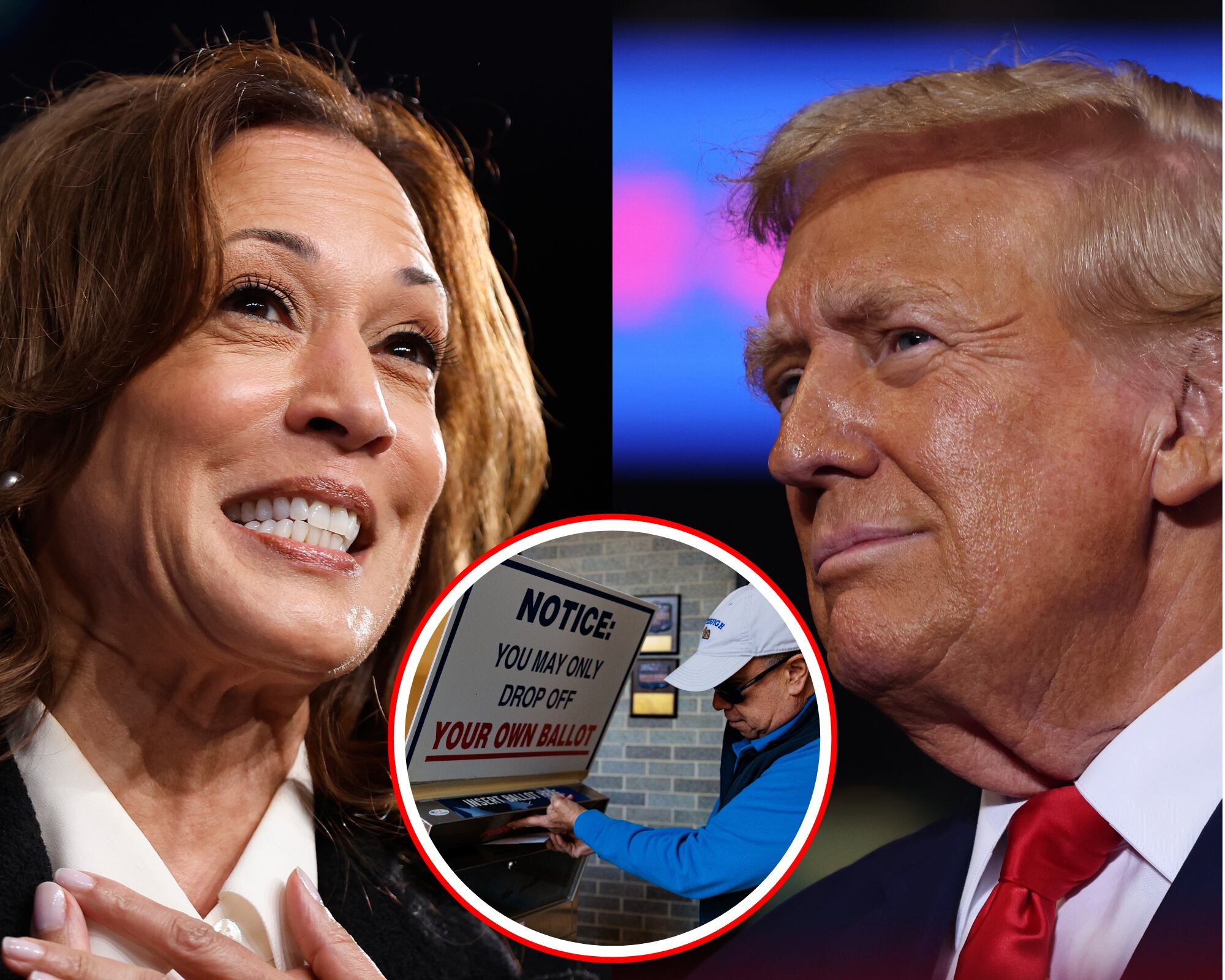 A casi tres semanas de las elecciones presidenciales en Estados Unidos, la candidata demócrata Kamala Harris predice que ganará la contienda y Donald Trump, su oponente republicano, aún no se compromete a aceptar los resultados si él no gana.
(Foto: Caracol Radio / Getty)