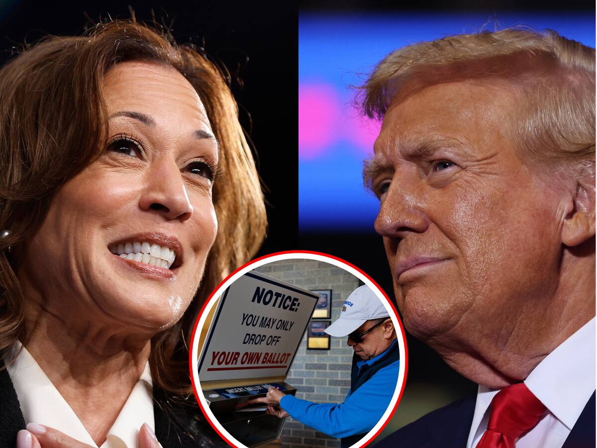 Harris y Trump concentran sus campañas en el voto masculino