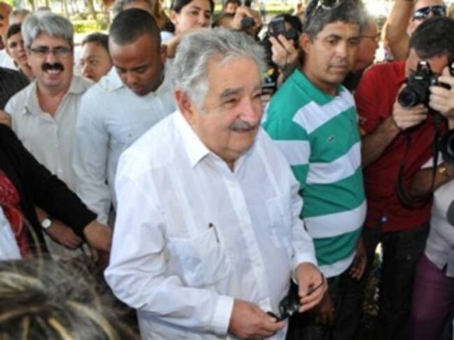 Presidente José Mujica durante su visita a Cuba. Foto: EFE