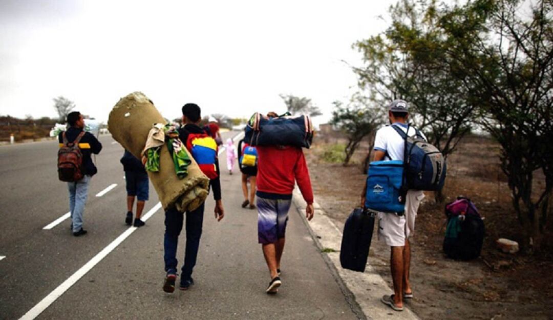 Migrantes venezolanos