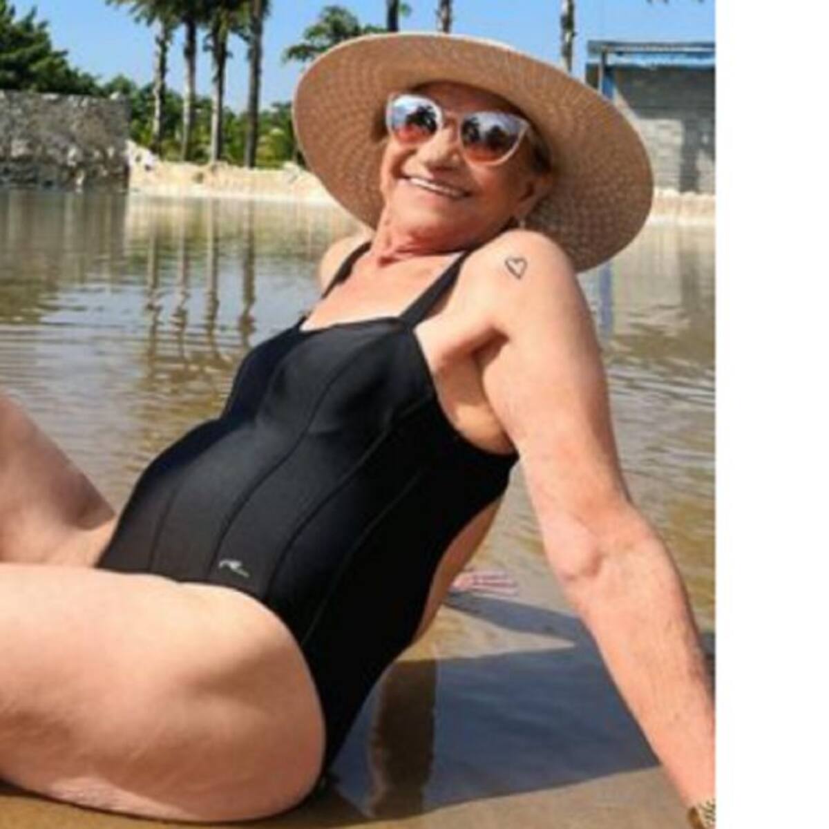 Influencer de 79 años se le midió al Anitta Challenge y así le fue