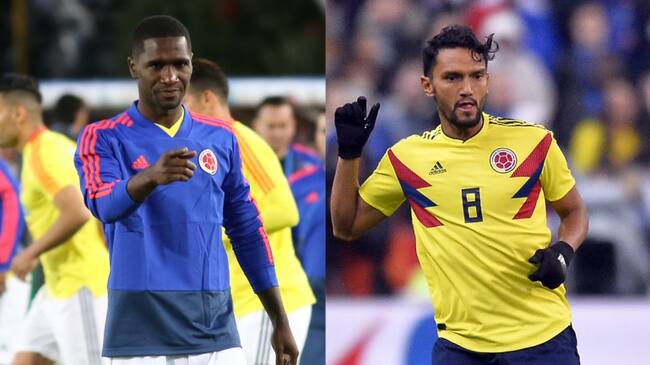 Cristian Zapata y Abel Aguilar