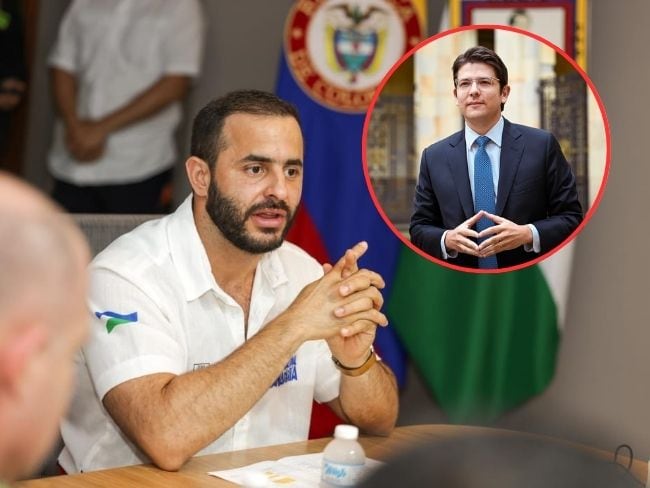 Erasmo Zuleta, presidente de la Federación Nacional de Departamentos, llama a orar orar por las víctimas del conflicto y el senador Miguel Uribe Turbay.