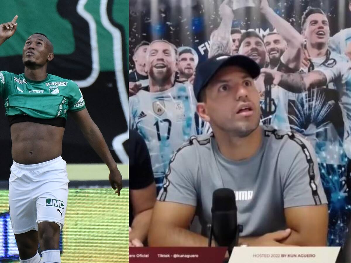 La reacción del ‘Kun’ Agüero a la muerte de Andrés Balanta: fue en plena transmisión