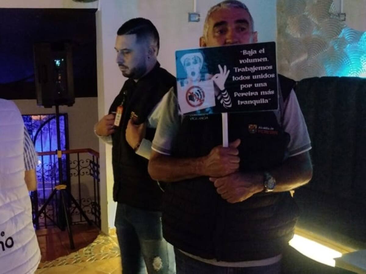 Alcaldía de Pereira implementó estrategia para disminuir el ruido en bares y discotecas