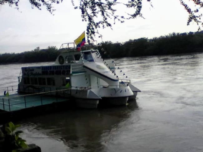 Río Magdalena a su paso por La Dorada, Caldas
