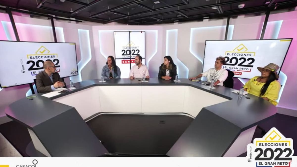 Jóvenes candidatos al Senado se rajaron en debate de Caracol Radio