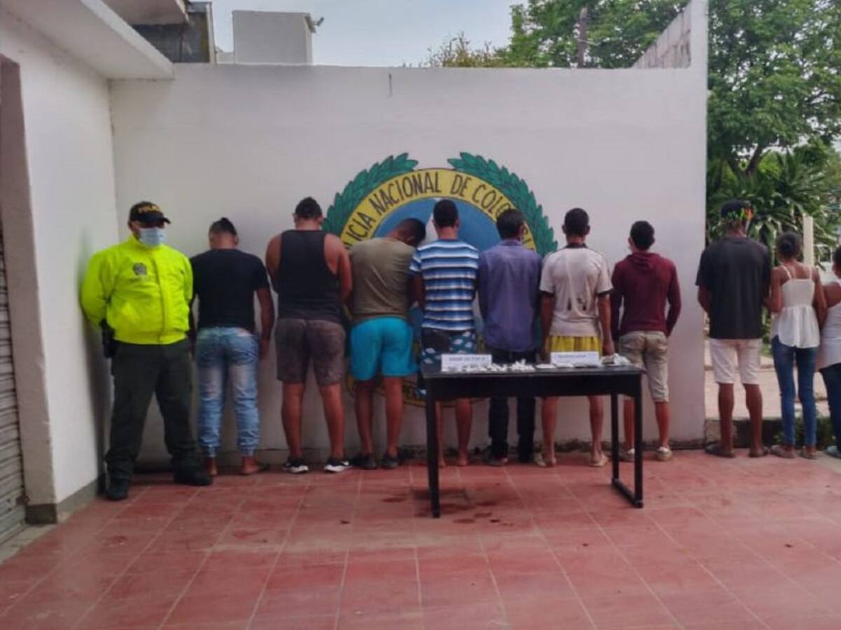 Desarticulan a ‘Los Centenos’, dedicados a la venta de droga en Magangué