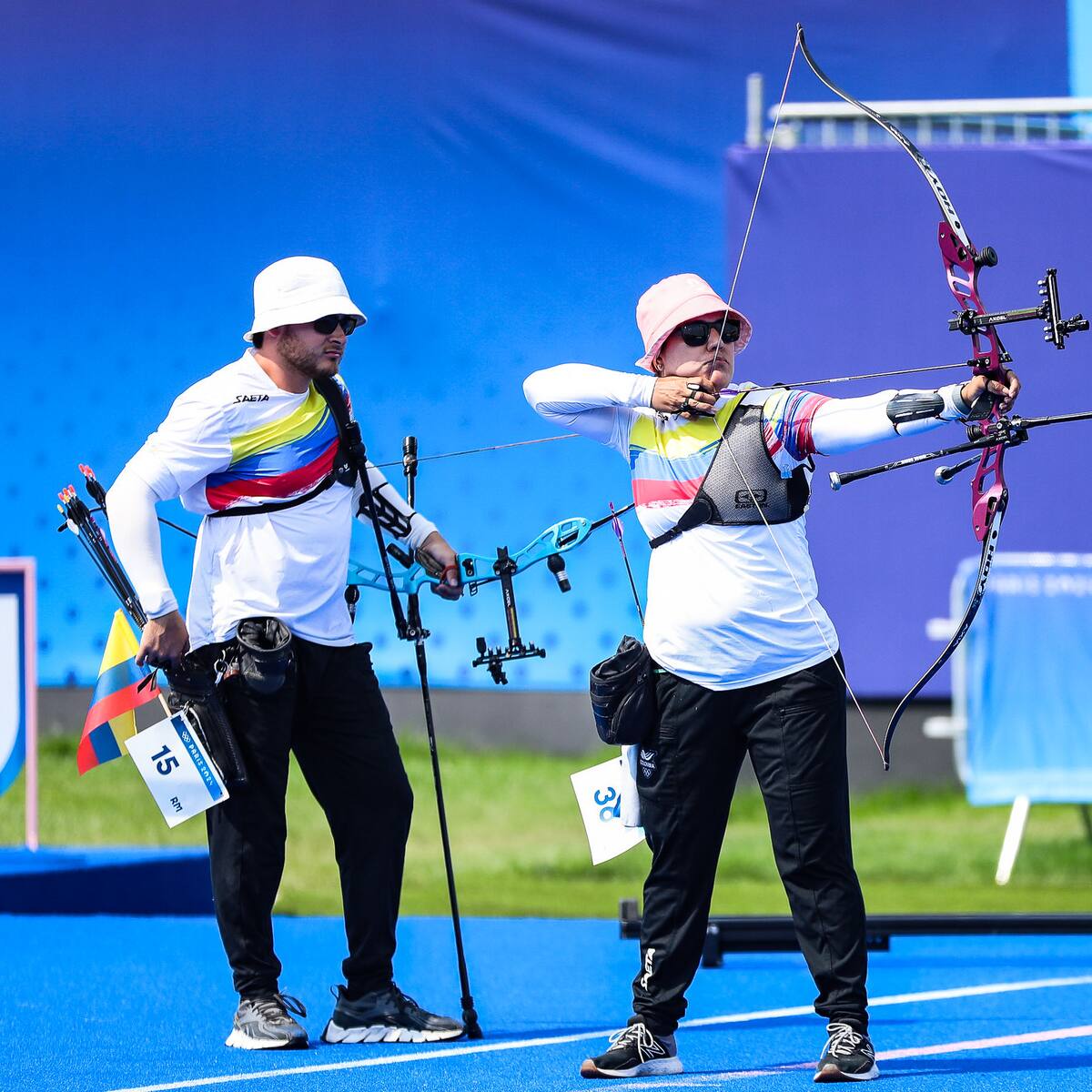 Equipo mixto de Colombia cayó ante Alemania en el tiro con arco de los Juegos Olímpicos