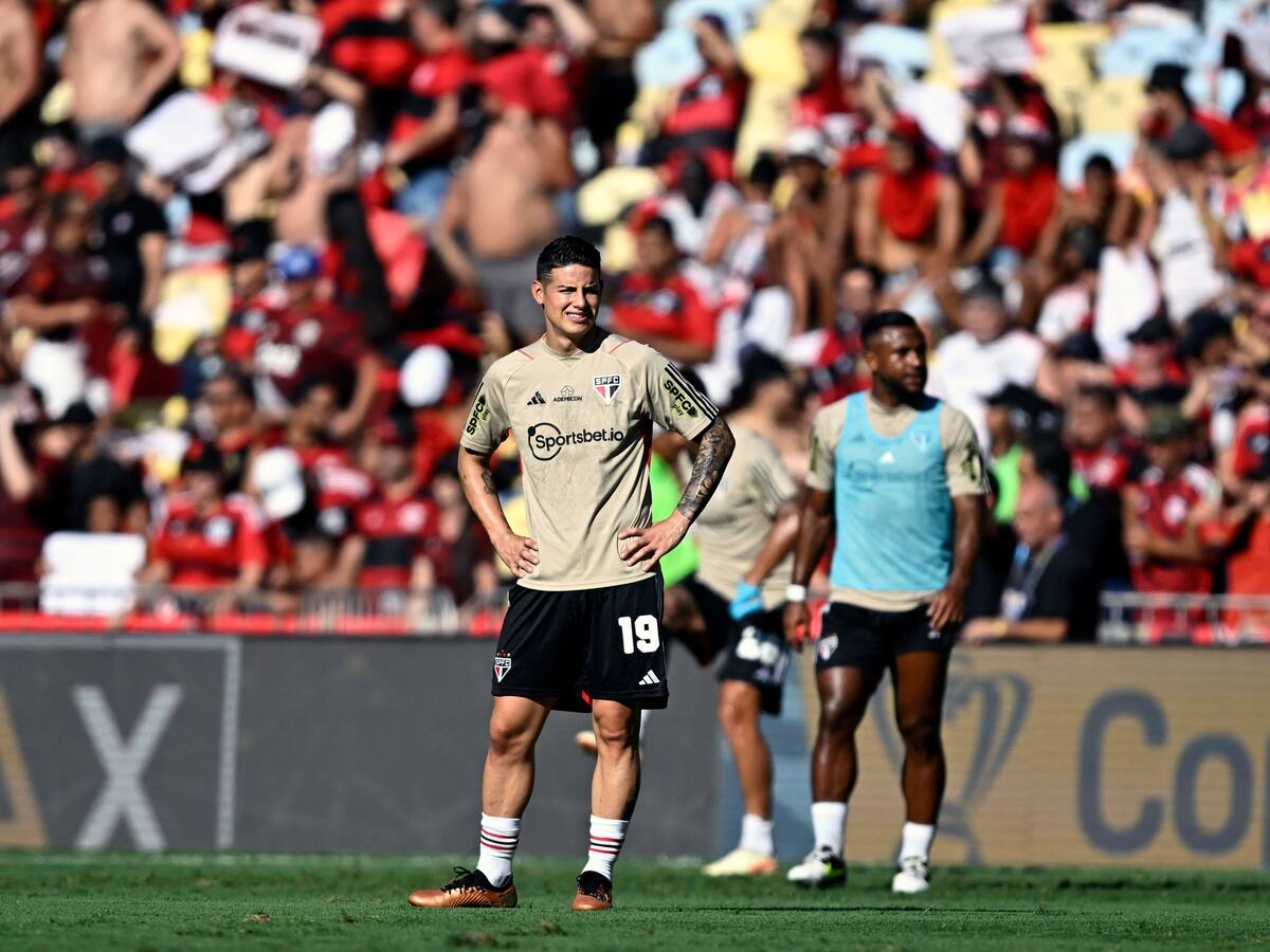 Dorival Júnior le pide más a James Rodríguez en Sao Paulo: “Lo estamos exigiendo”