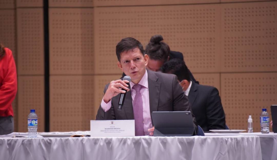 Wilson Ruiz, ministro de Justicia