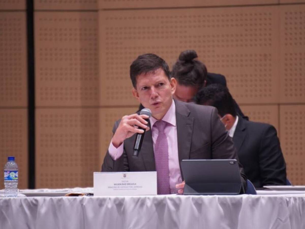 La JEP archivó el incidente de desacato al Minjusticia Wilson Ruiz