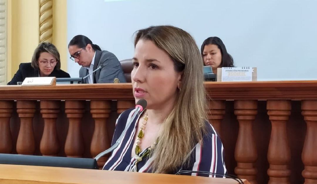 Jimena Aristizábal López, directora de la Territorial de Salud de Caldas.