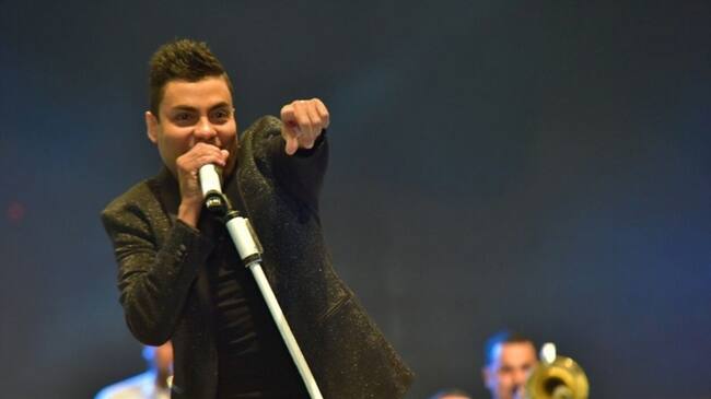 Dijín captura al cantante Churo Díaz en Santa Marta. Foto: Colprensa