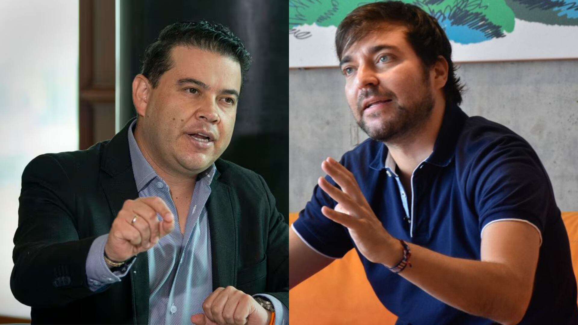 Nicolás García y Jaime Pumarejo, elegidos como mejor Gobernador y mejor Alcalde 2020 - 2023 respectivamente. Foto: Manuel Quintana