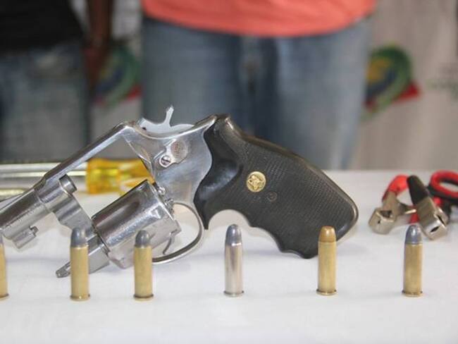 En Cartagena se incautan dos armas de fuego ilegales por día