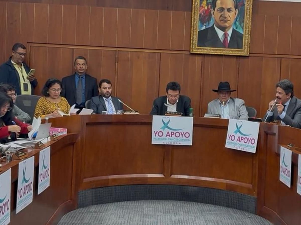 Proyecto de ley para eliminar el cáncer cervical en Colombia supera primer debate