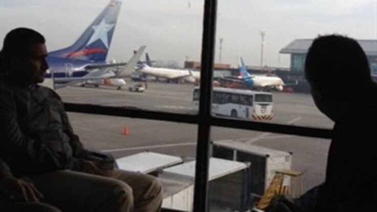 Hay congestión en el aeropuerto El Dorado