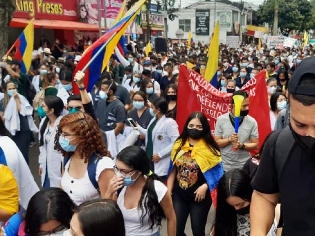 Sebastian Molina estudiante de Trabajo Social de la Universidad del Quindío