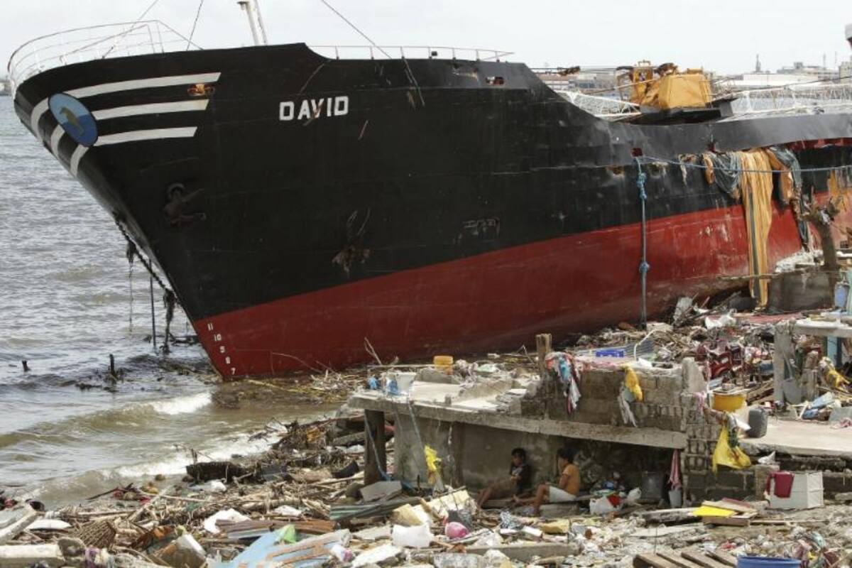 Aspectos de las zonas devastadas por el tifón que durante el fin de semana azotó a Filipinas, hecho que movió a la comunidad internacional a enviar ayuda a millones de afectados.